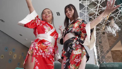 Cover for 'Asian Party ! Two Monster Cocks Fucked Asian Girls In Anal'
