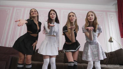 Cover for 'Hot TEENS ANAL Group ! Sasha + Sofa + Mencia + Siri'